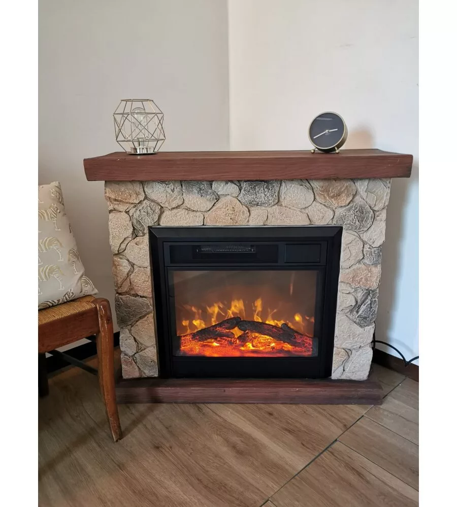 CAMINO ELETTRICO DA PAVIMENTO "SASSO" GRIGIO- 1800 W